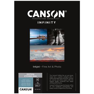 CANSON Infinity Papier Edition Etching Rag 310g A4 25 feuilles